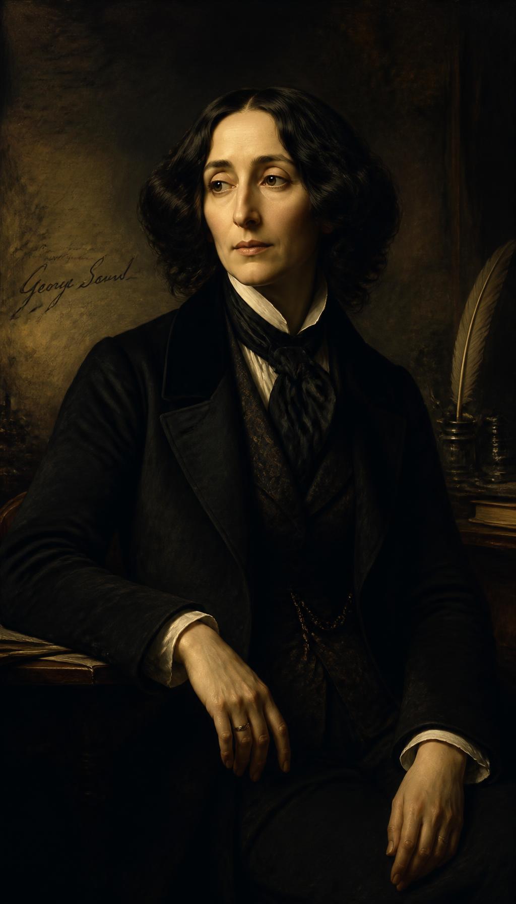 Retrato de George Sand